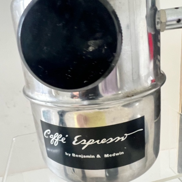Benjamin & Medwin Vintage Espresso Capuccino Stovetop Coffee Brewer & Steamer - Picture 6 of 14